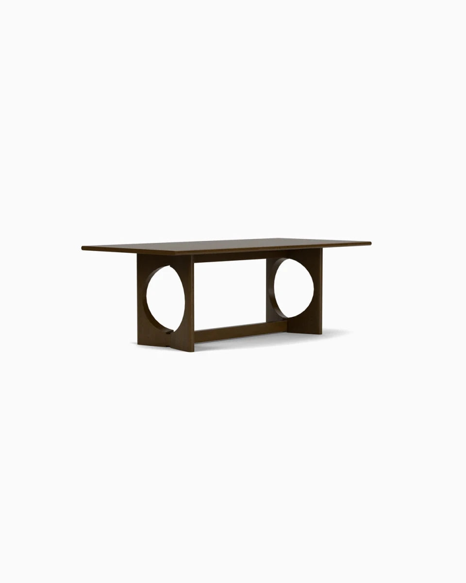 Espresso Oak / 84" length | Seats 6