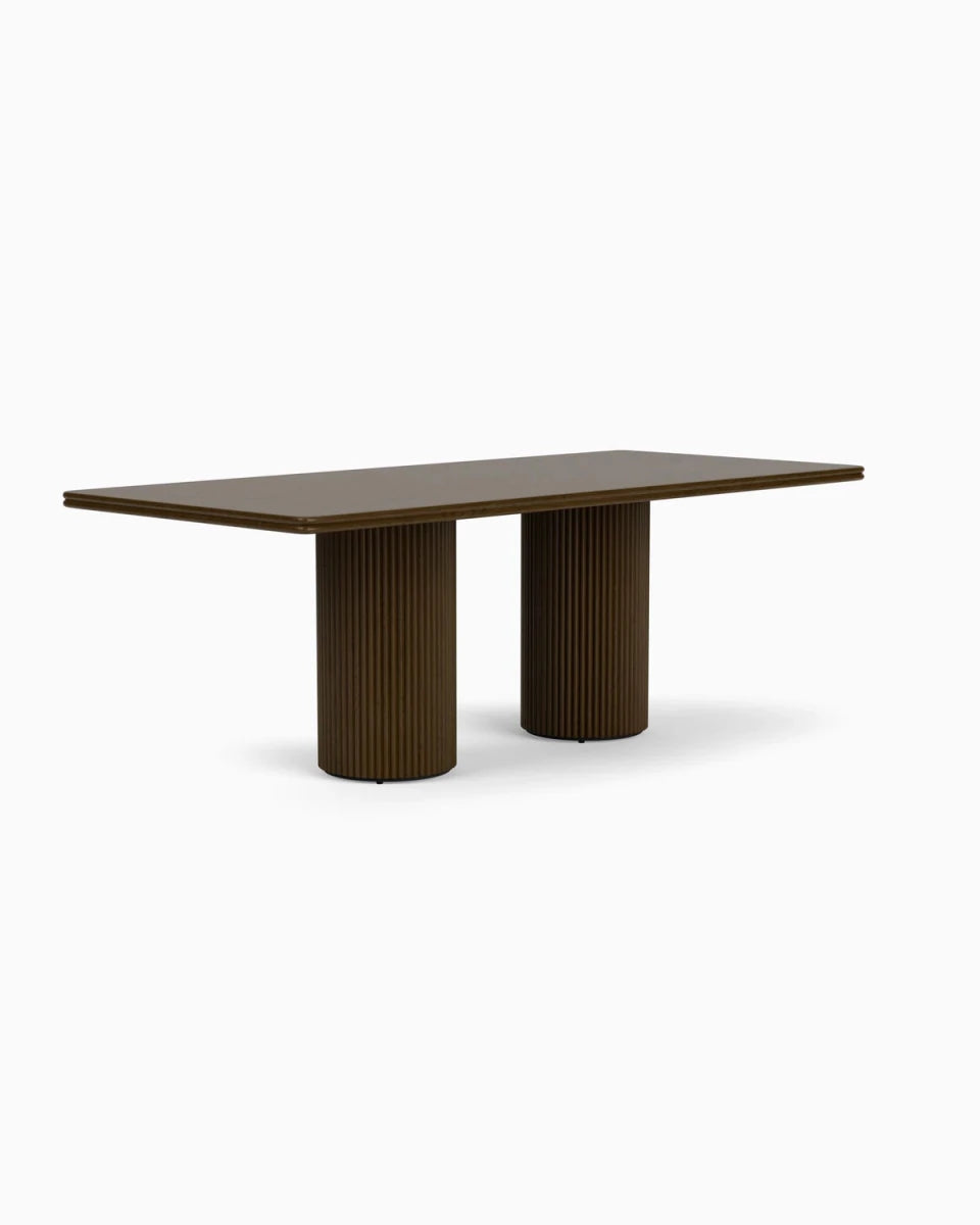 Espresso Oak / 84" length | Seats 8