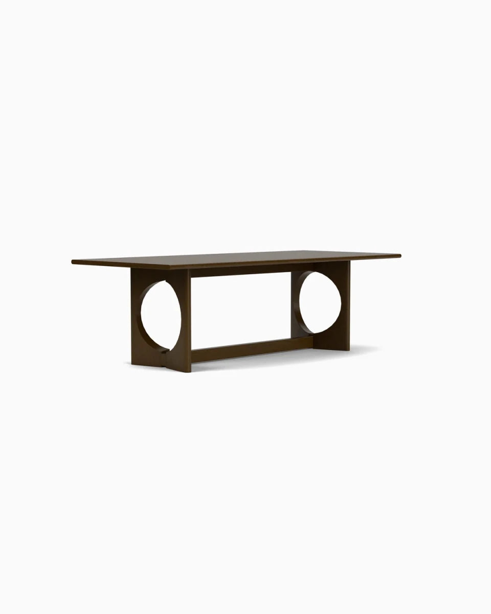 Espresso Oak / 96" length | Seats 8