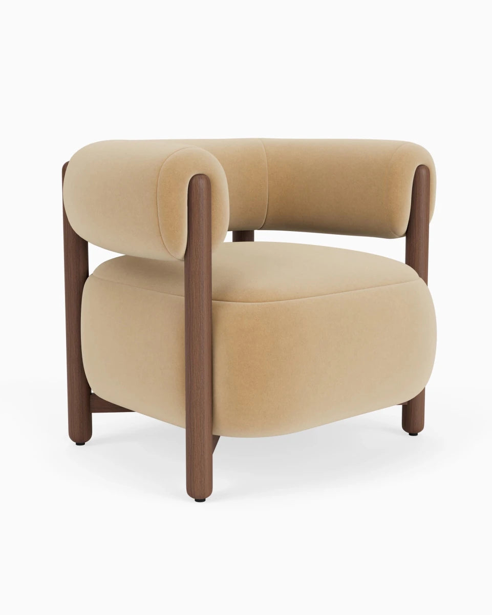 Caramel Velvet / Walnut