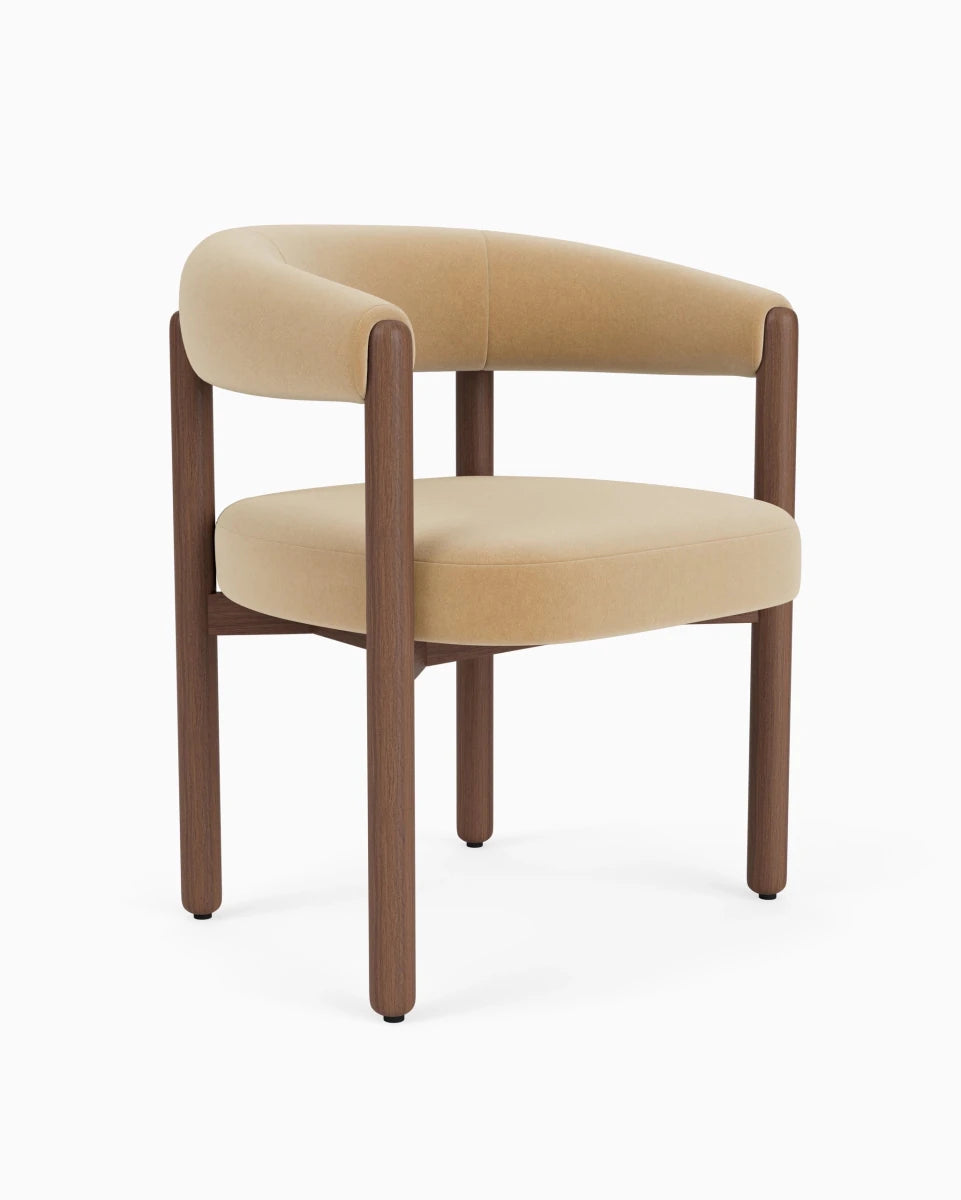 Caramel Velvet / Walnut