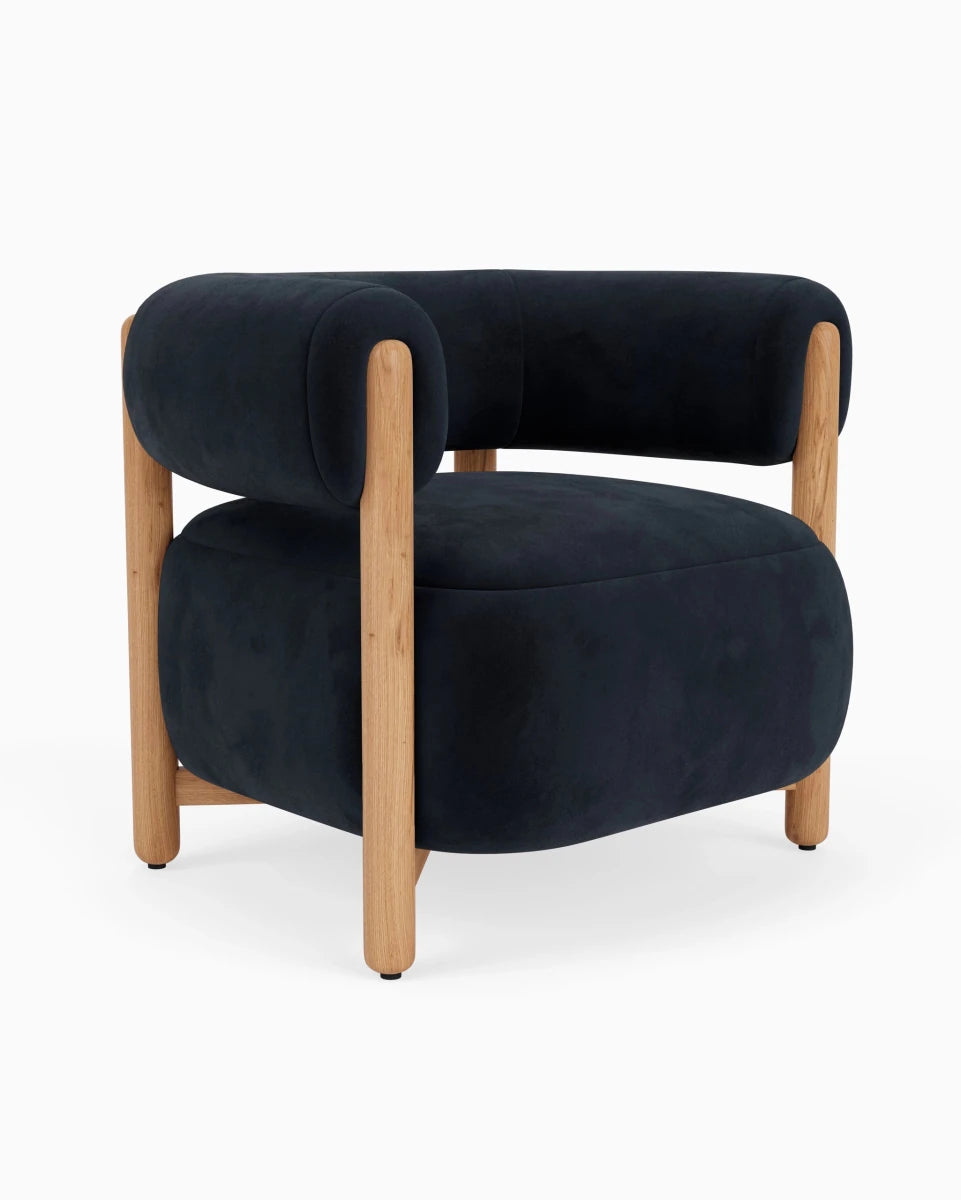 Ebony Velvet / White Oak