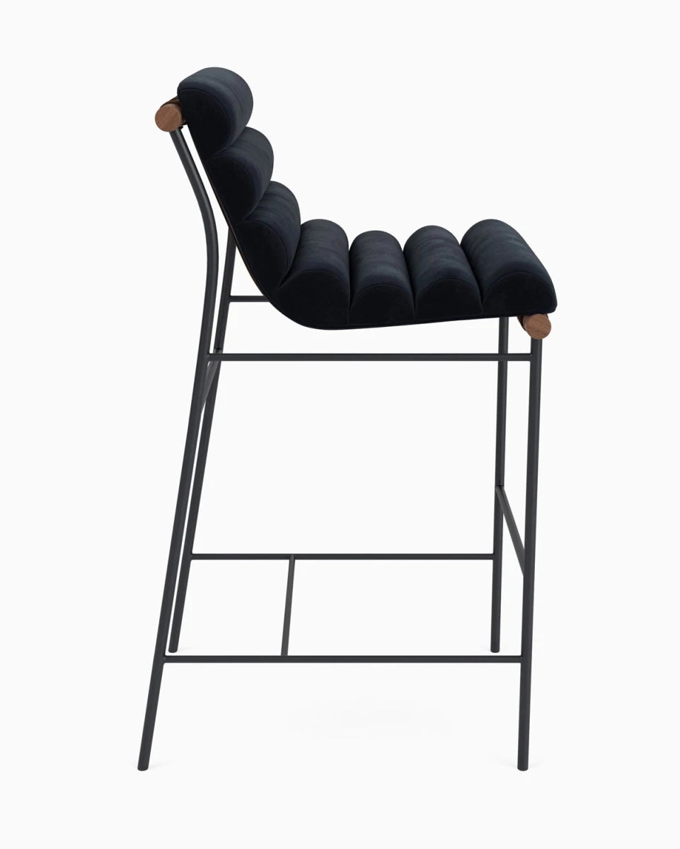 Ebony Velvet / Walnut / Bar (30" Height)