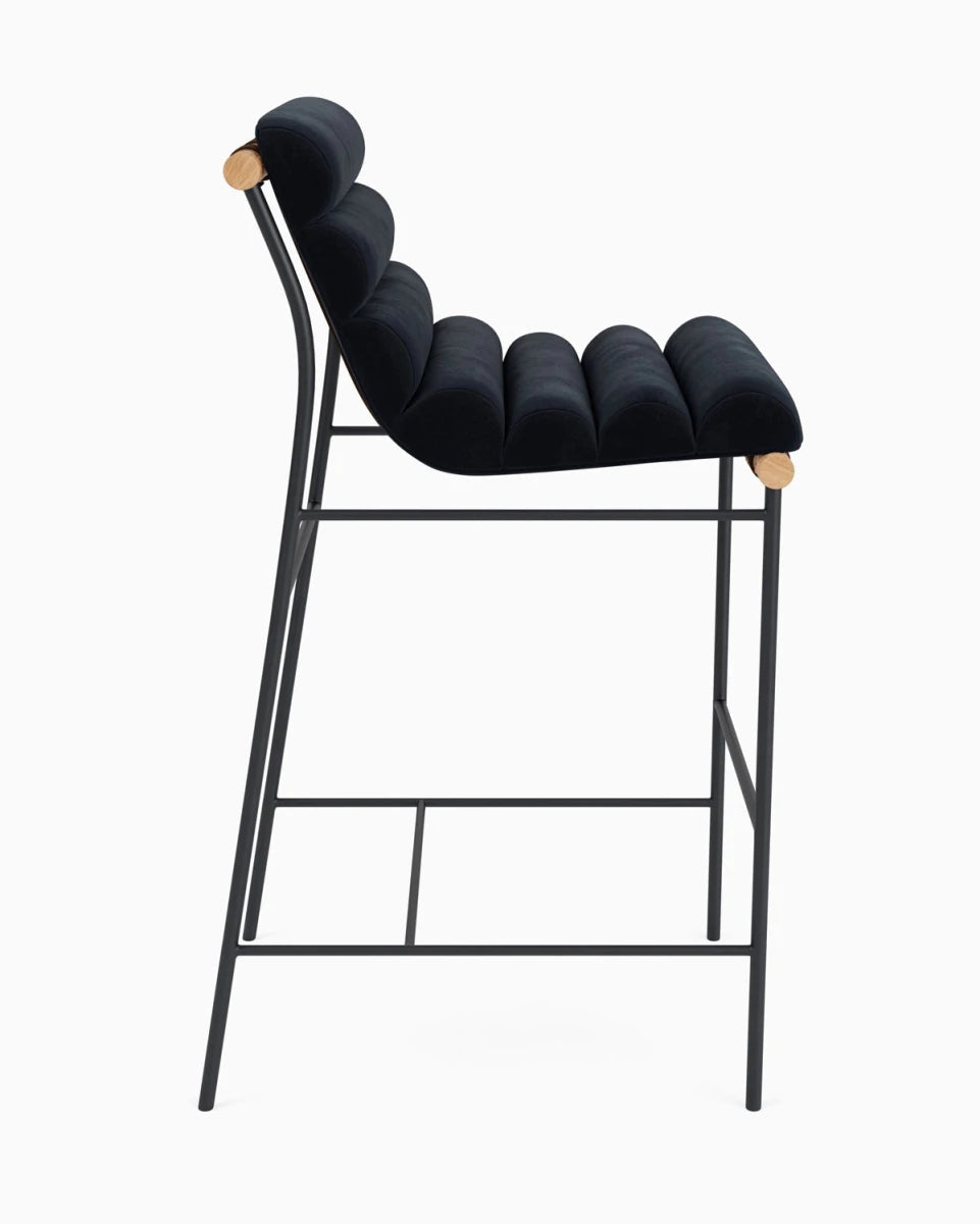 Ebony Velvet / White Oak / Bar (30" Height)