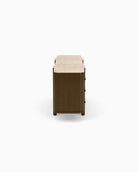 Espresso Oak / Travertine Top / 68"