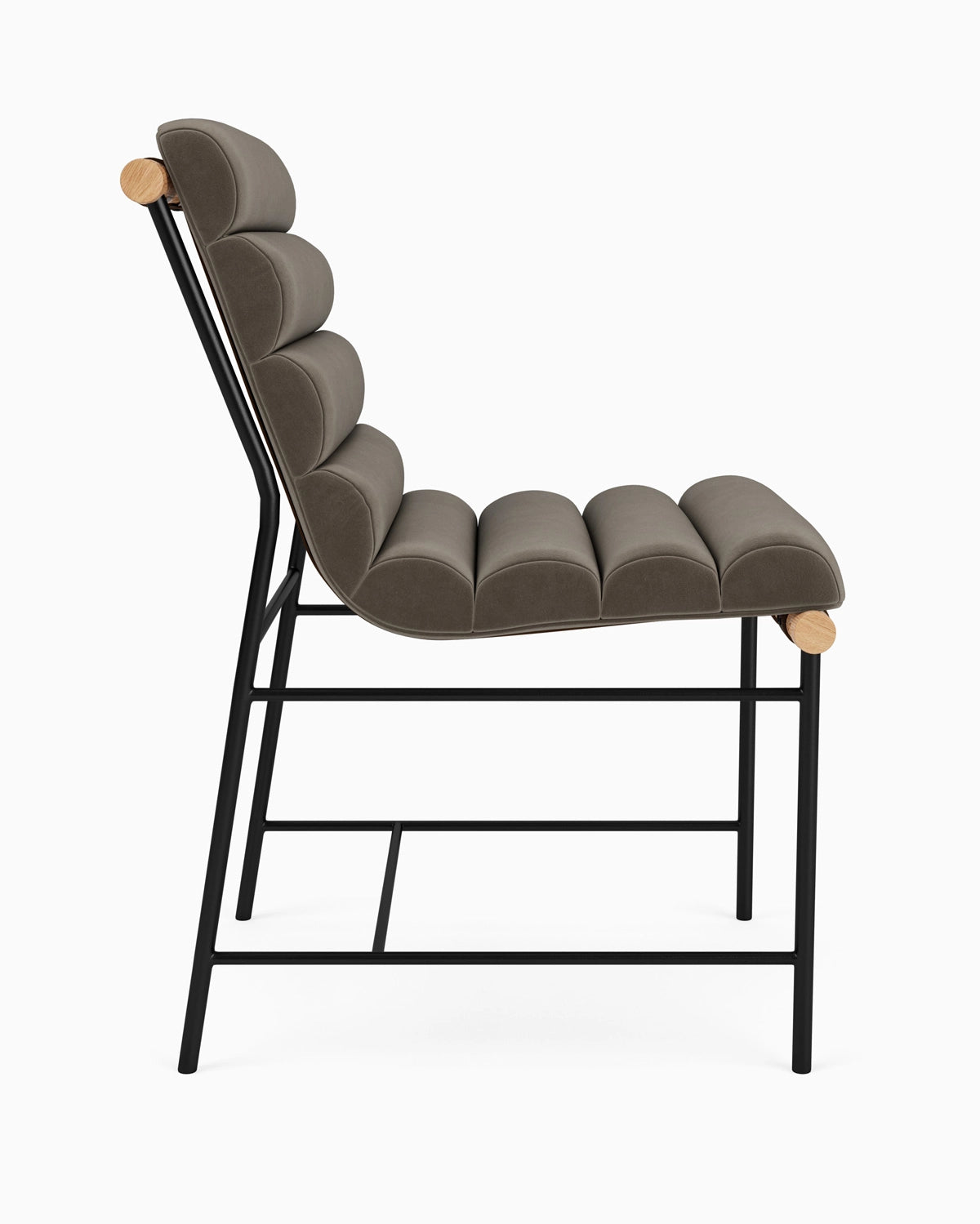 Mushroom Velvet / White Oak