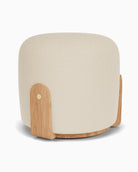 Oat Boucle / White Oak Frame