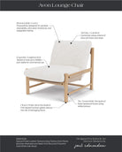 Ivory Himalaya / Vegetable Tan Leather / White Oak