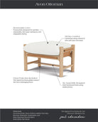 Dove FIQA Boucle / Saddle Leather / White Oak