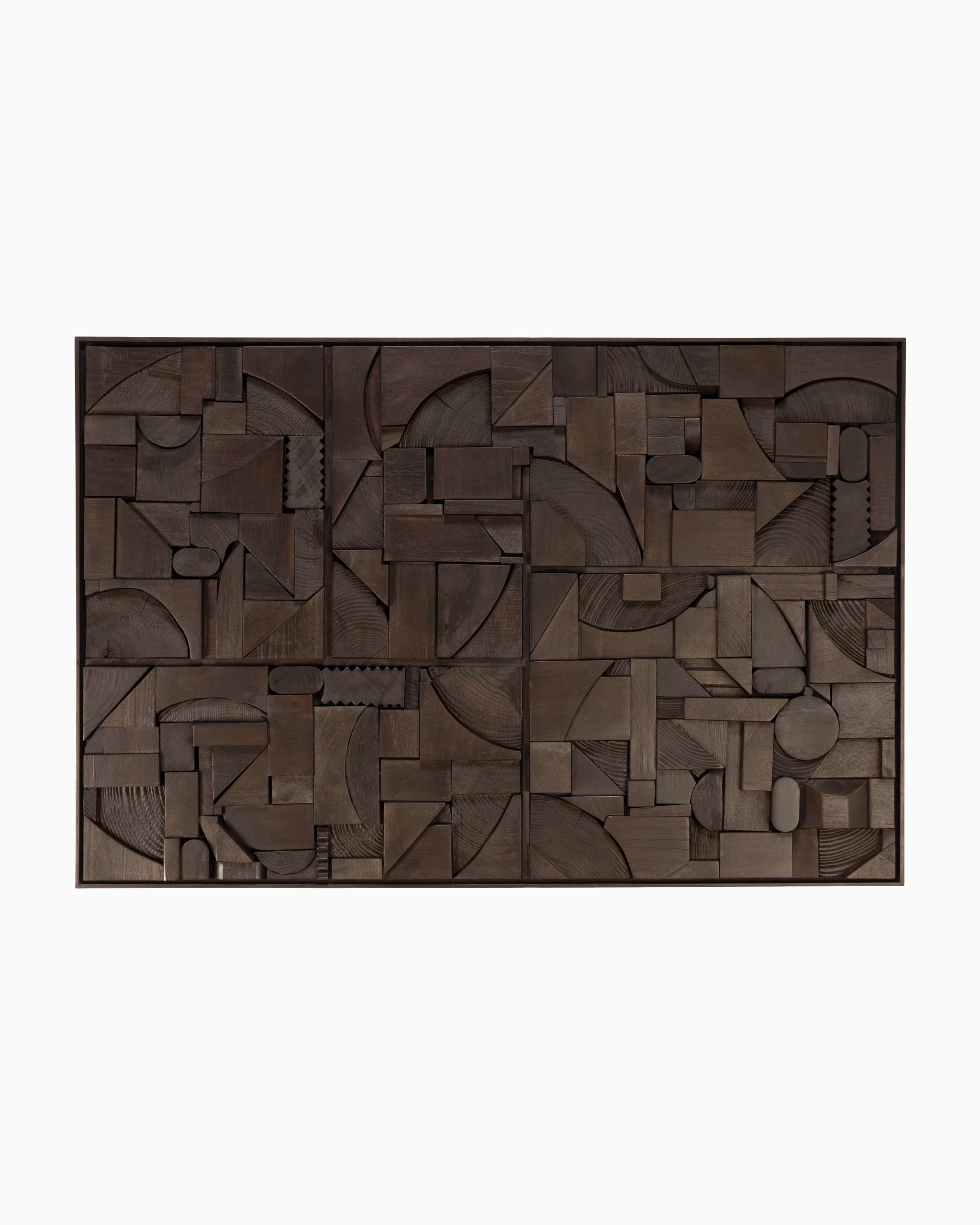 Dark Brown / 35.5 x 23.5" / Rectangle