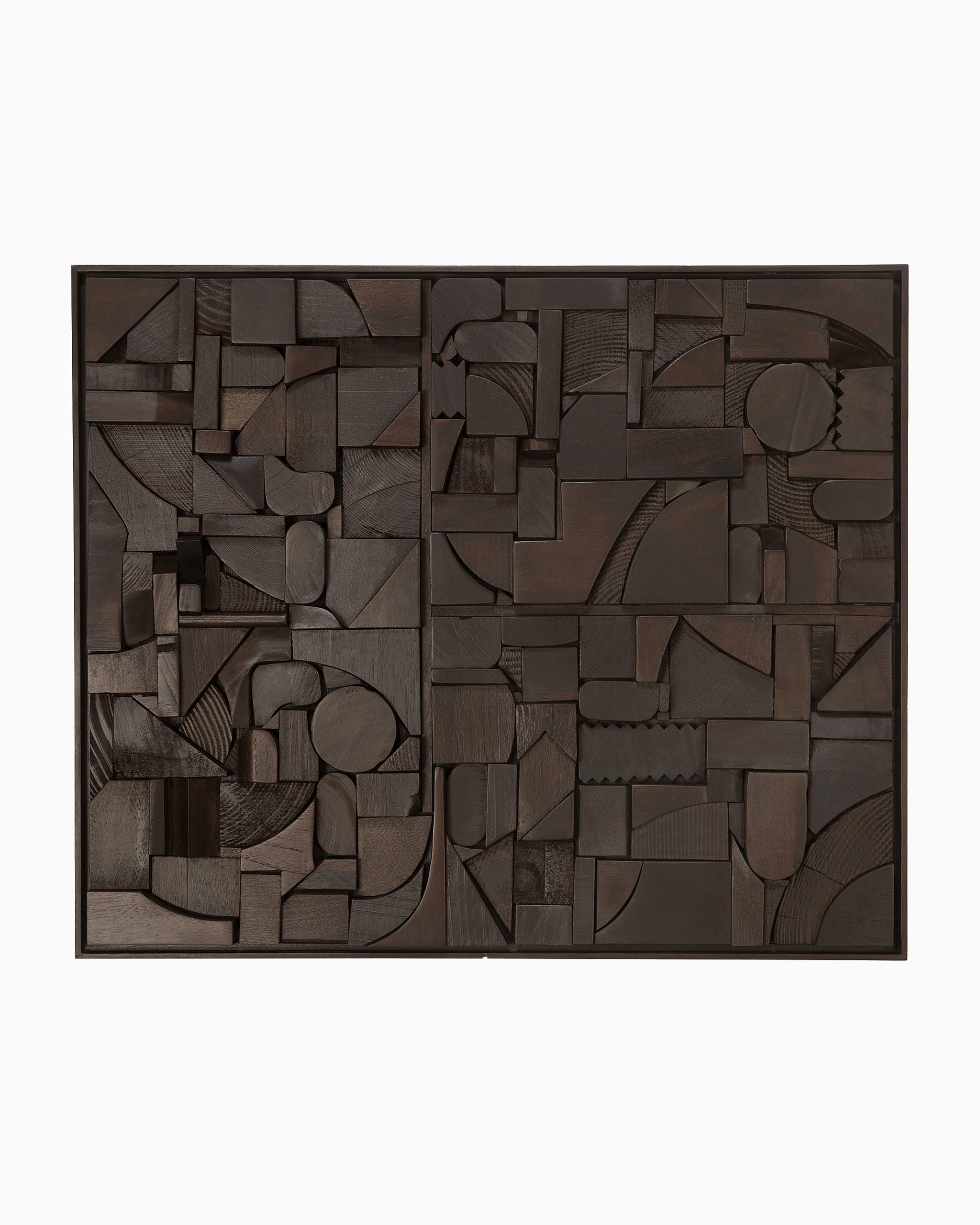 Dark Brown / 23.5 x 19.5" / Rectangle