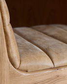 White Oak Frame / Sunflower Leather Seat