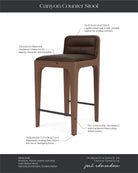 Walnut Frame / Maple Leather Seat