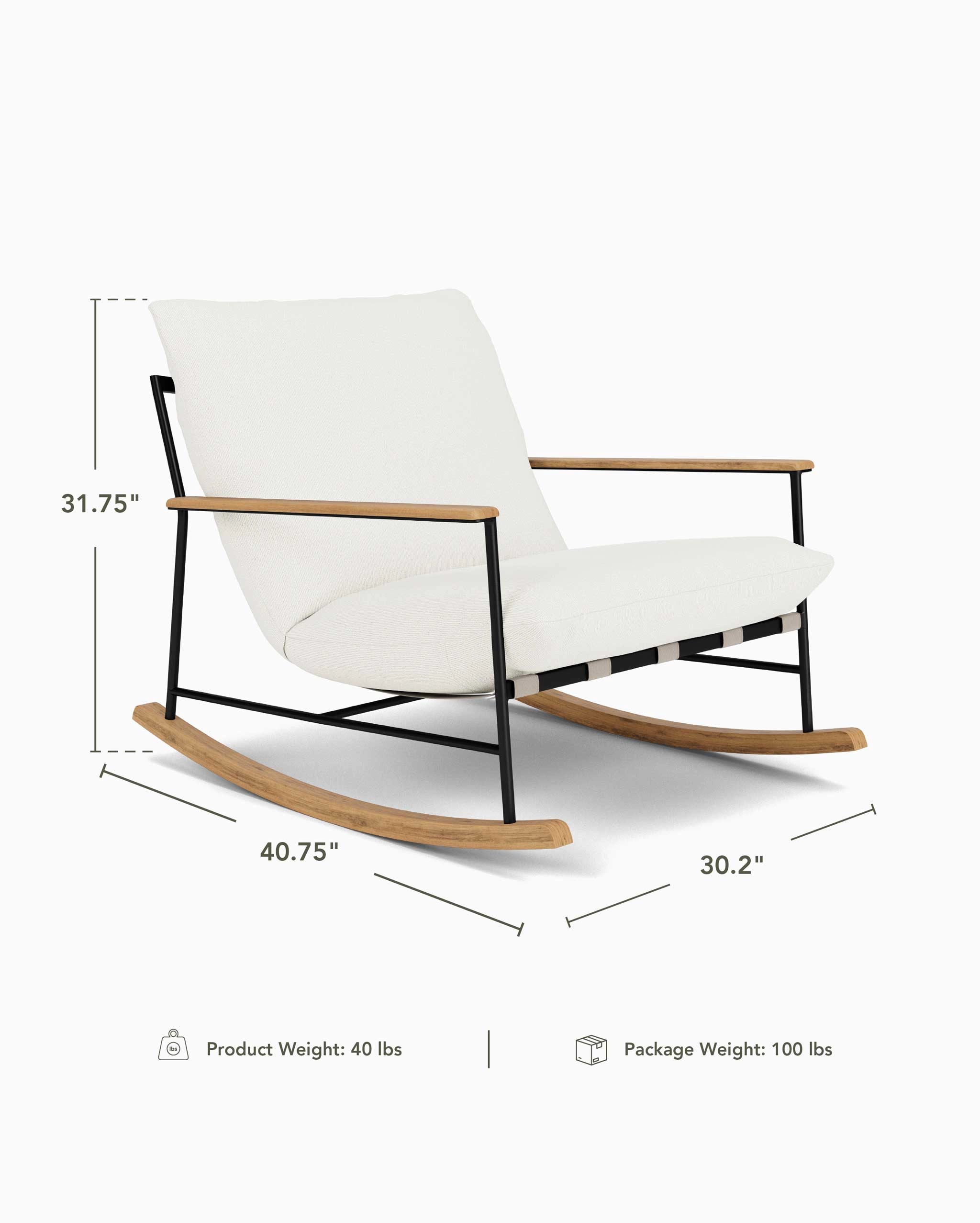 Vail Lounge Rocker – Up to 30% Off for President’s Day! – Denver Modern