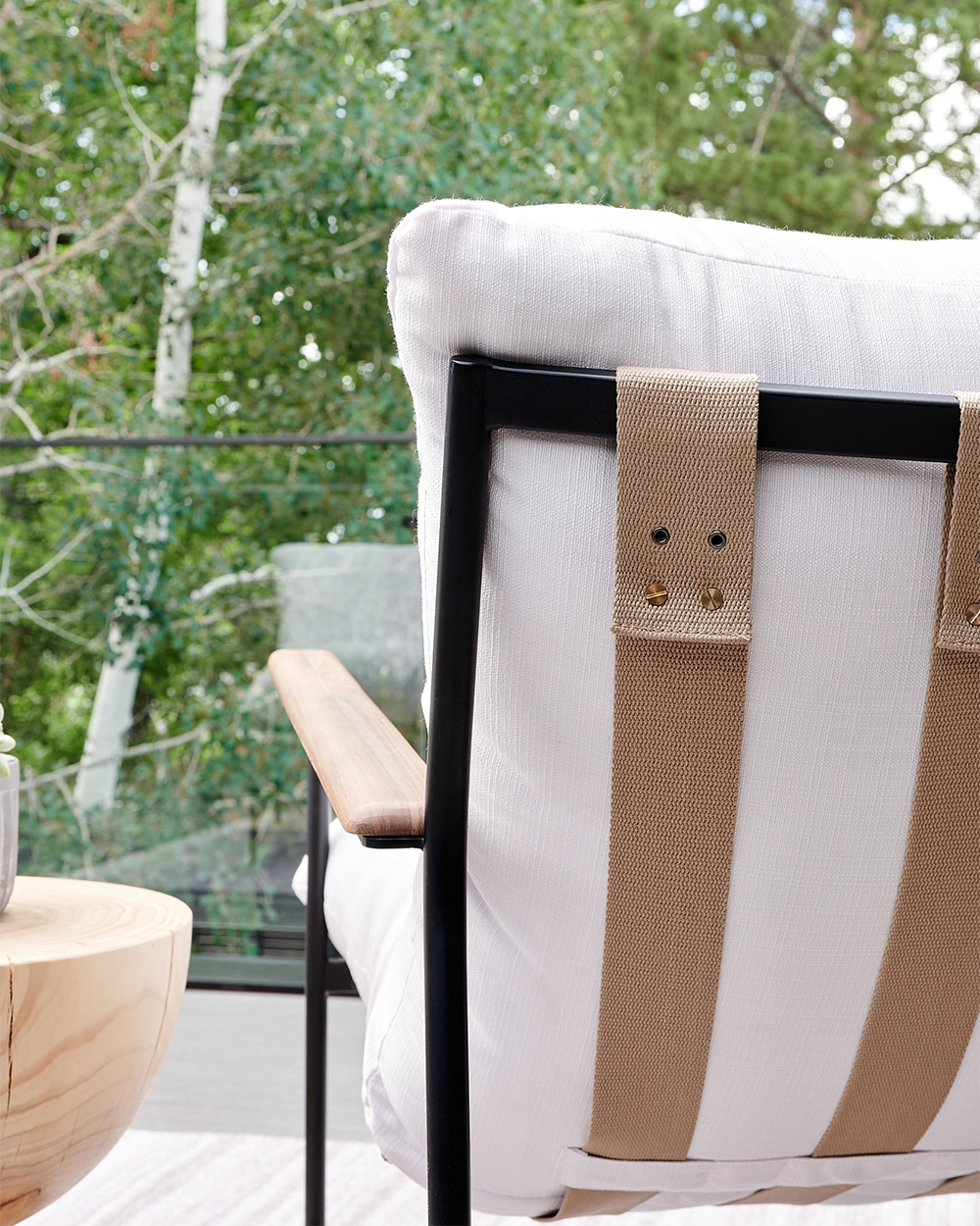 Outdoor loveseat lounge chair 2025