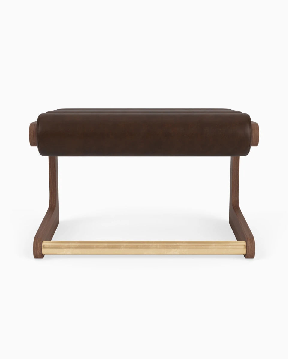 Maple Leather / Walnut Frame