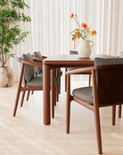 Walnut / 78" x 42" | Seats 6