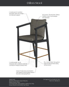 Noir Basketweave / Black Leather / Ebony