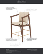 Oat Woven / Saddle Leather / Walnut