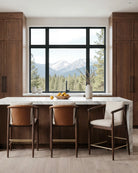 Oat Woven / Saddle Leather / Walnut