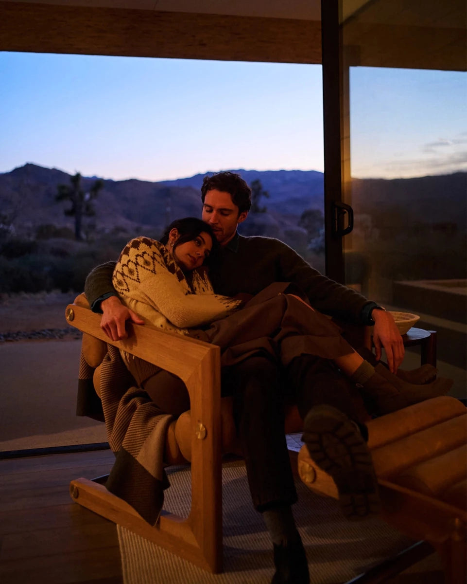 White Oak Frame / Sunflower Leather