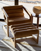 White Oak Frame / Sunflower Leather