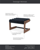 Walnut Frame / Ebony Velvet