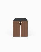 Charcoal Boucle / Walnut