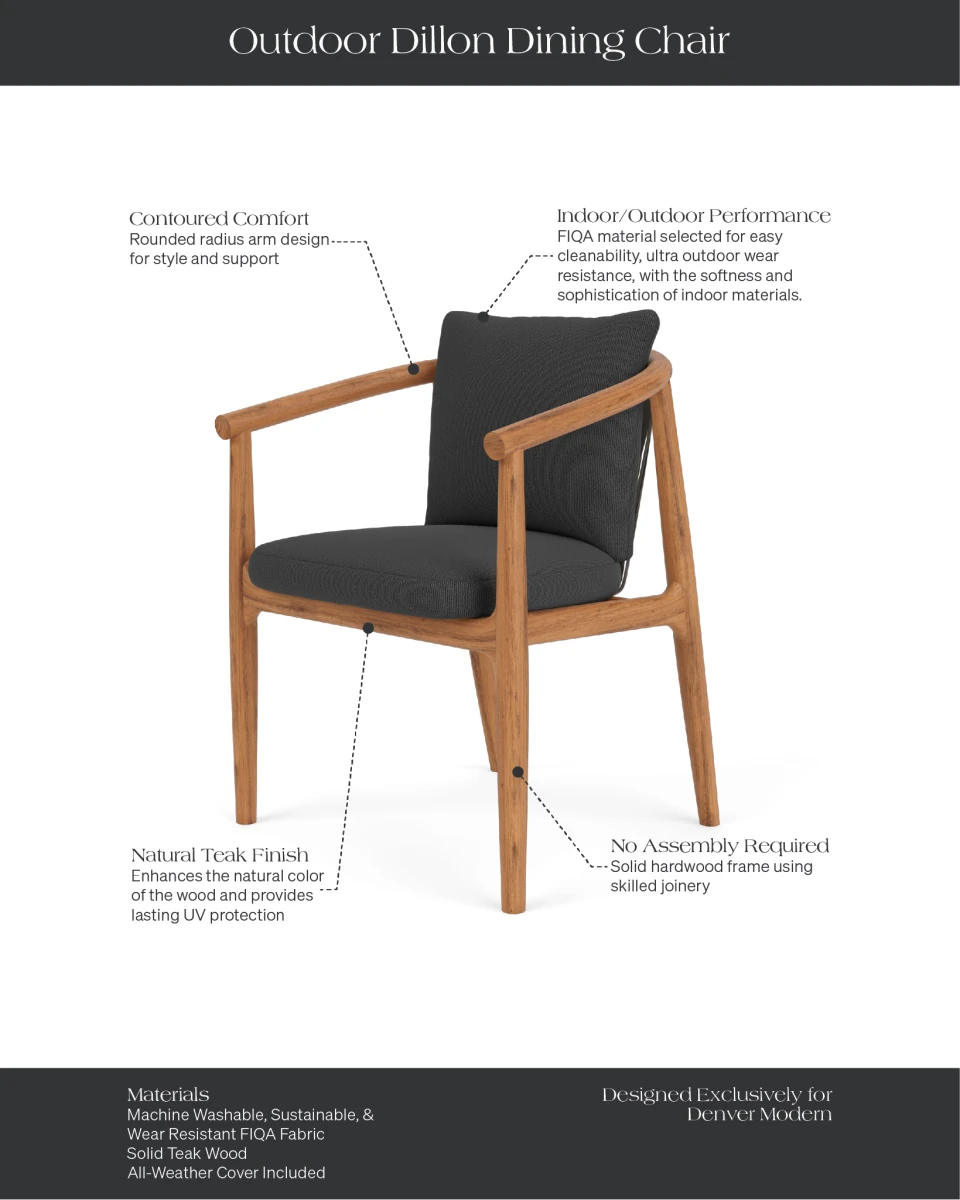 Slate FIQA Boucle / Tan Outdoor Rope