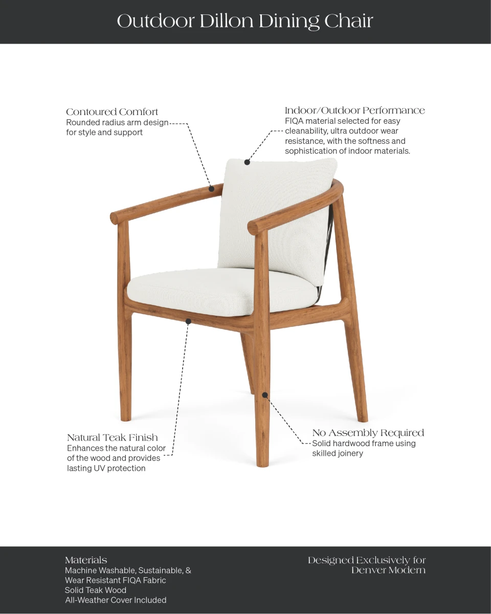 Dove FIQA Boucle / Tan Outdoor Rope