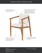 Dove FIQA Boucle / Tan Outdoor Rope