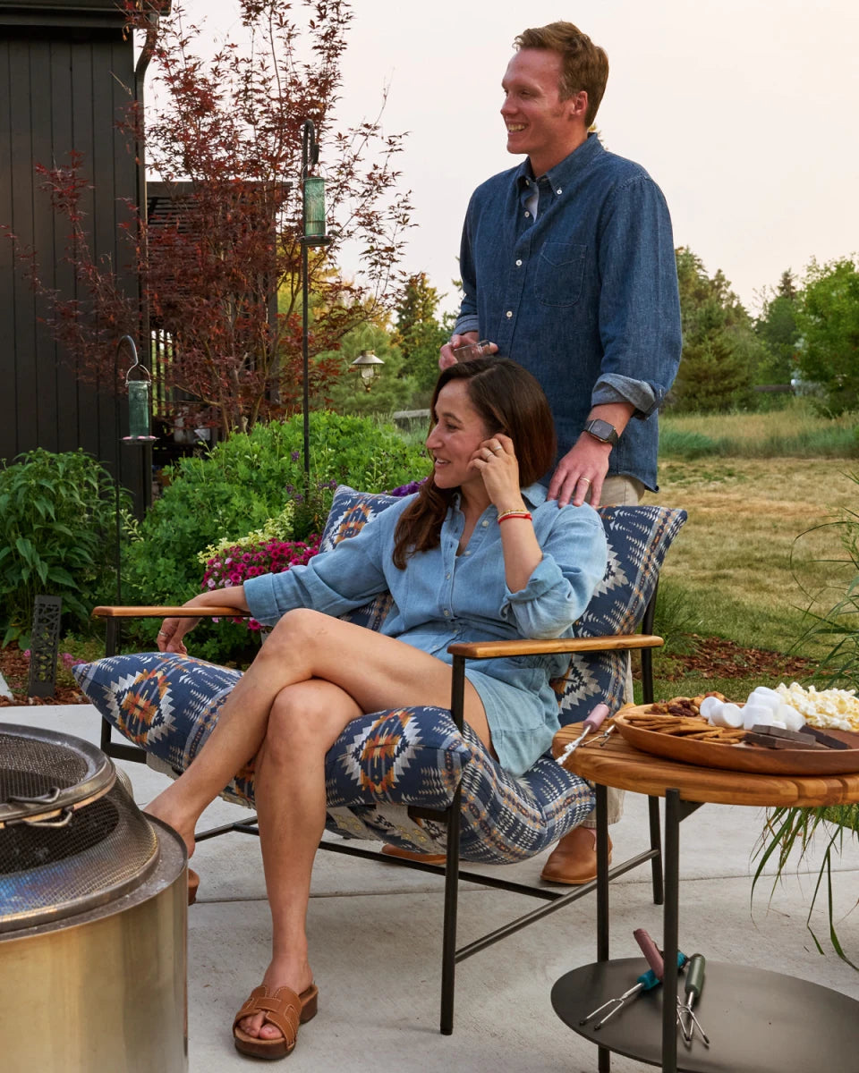 Juniper Mesa - Indigo Sunbrella® Performance Pendleton®