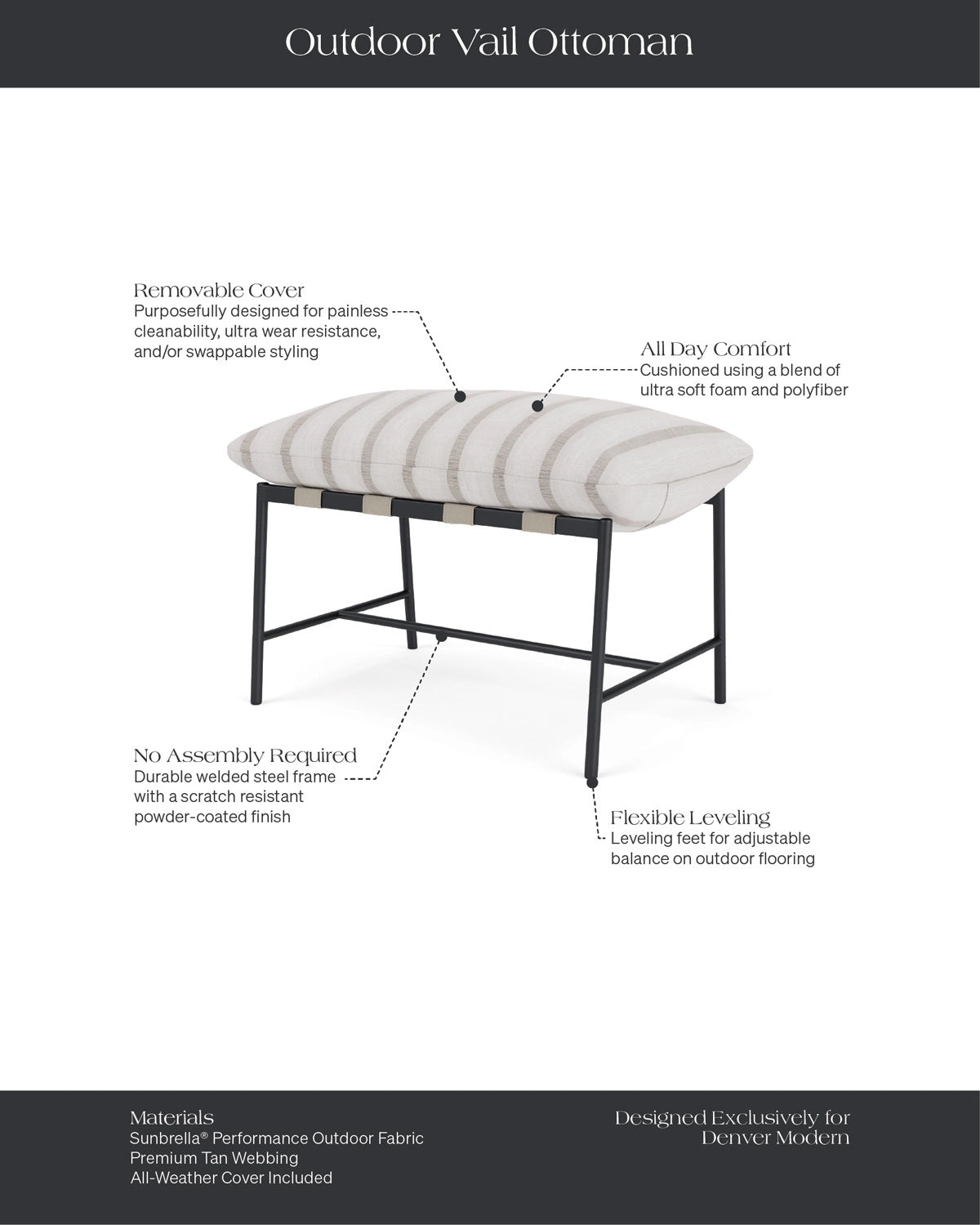 Cabana Stripe - Sunbrella® Performance