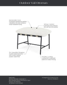 Dove FIQA Boucle with All-Weather Cover