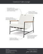 Dove FIQA Boucle with All-Weather Cover