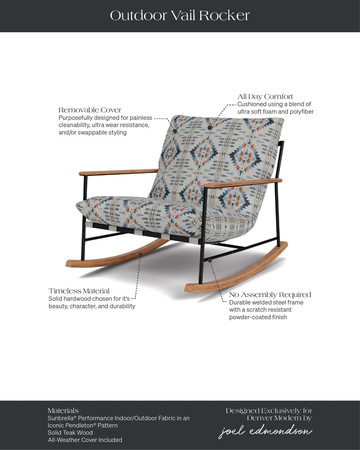 Juniper Mesa - Sunset Sunbrella® Performance Pendleton®