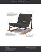 Slate FIQA Boucle with All-Weather Cover