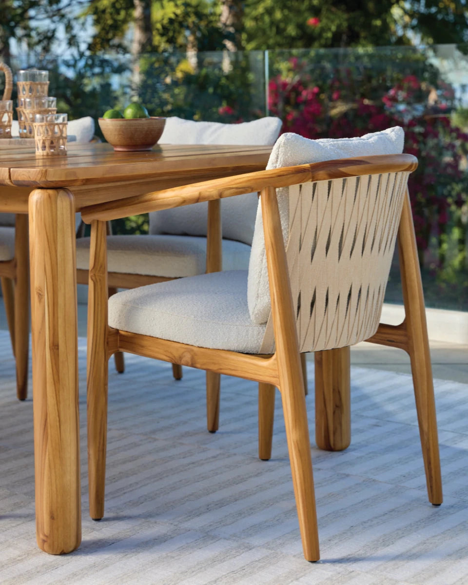 Dove FIQA Boucle / Tan Outdoor Rope