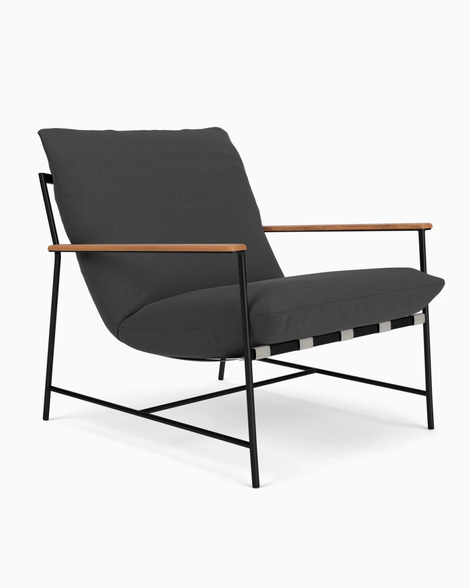 Slate FIQA Boucle with All-Weather Cover