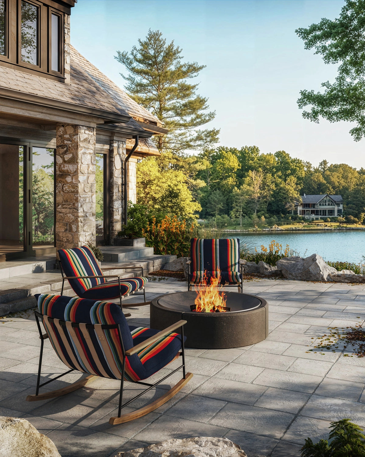 Crater Lake - Surf Sunbrella® Performance Pendleton®