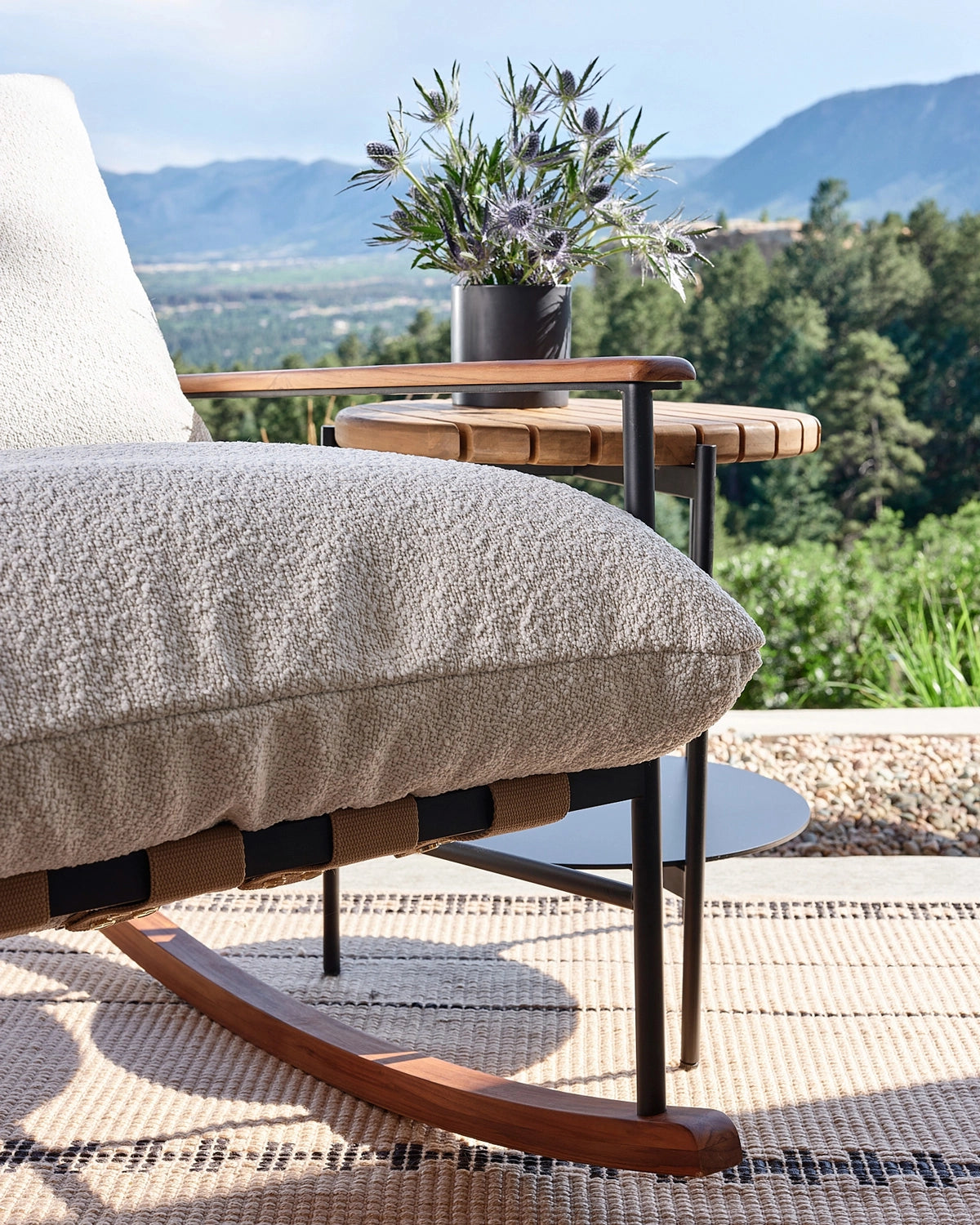 Dove FIQA Boucle with All-Weather Cover