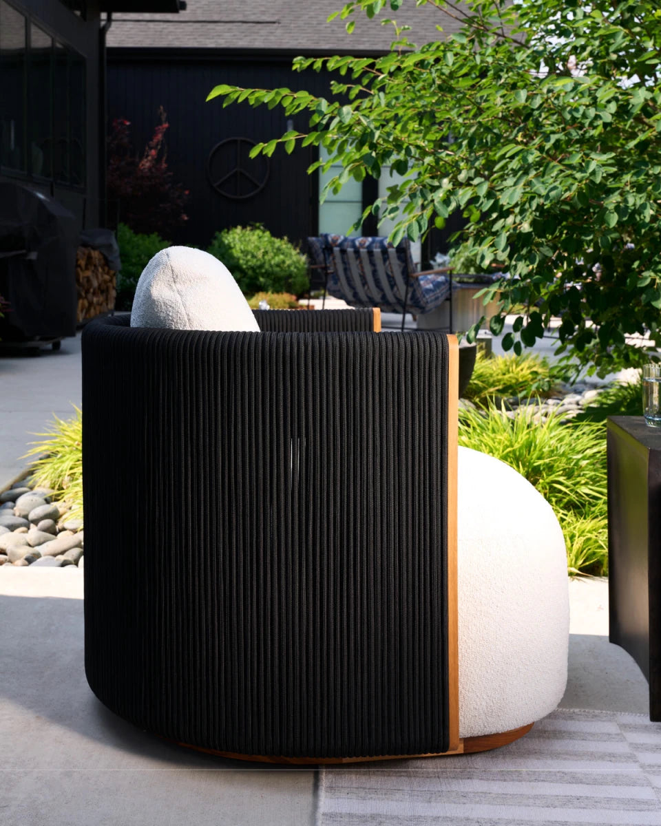 Dove FIQA Boucle / Black Outdoor Rope