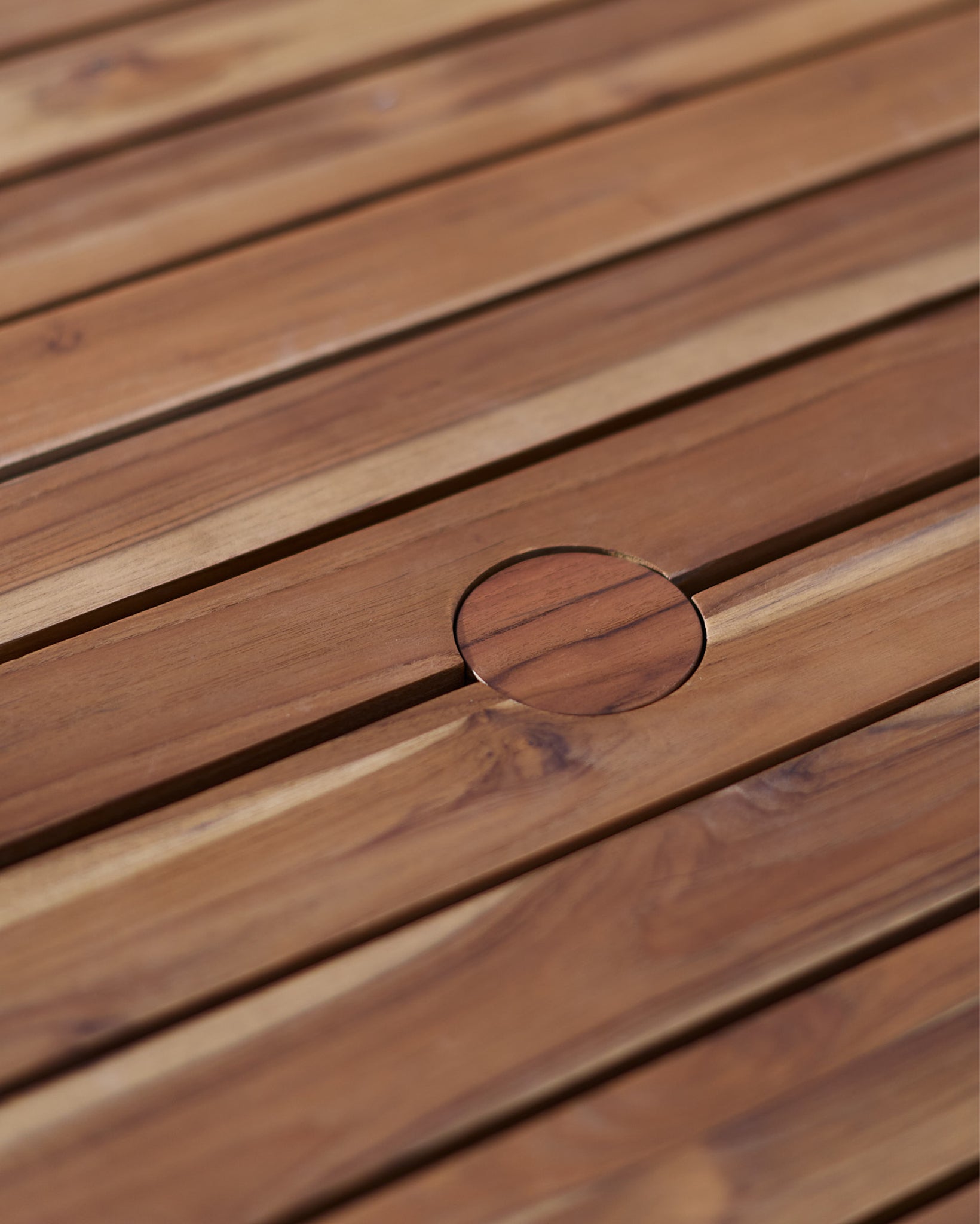 Teak / 72&quot; length | Seats 6