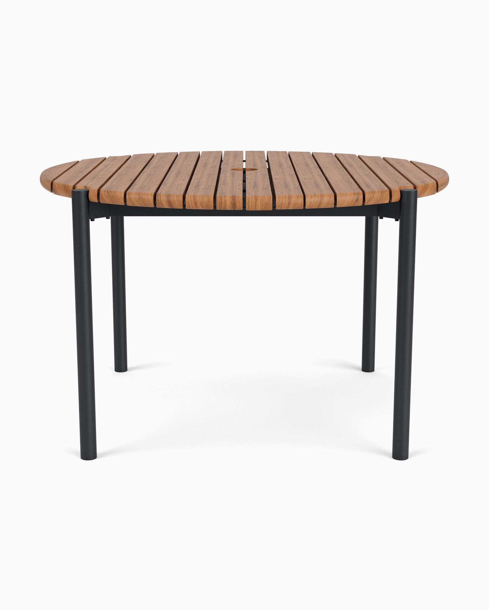 Teak / 48&quot; round | Seats 4