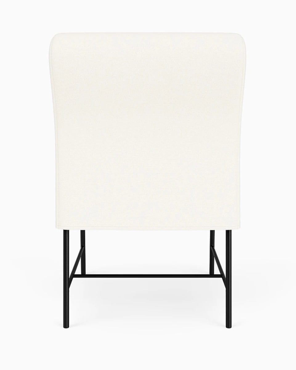 Ivory FIQA Woven / Vail Dining Chair Cover