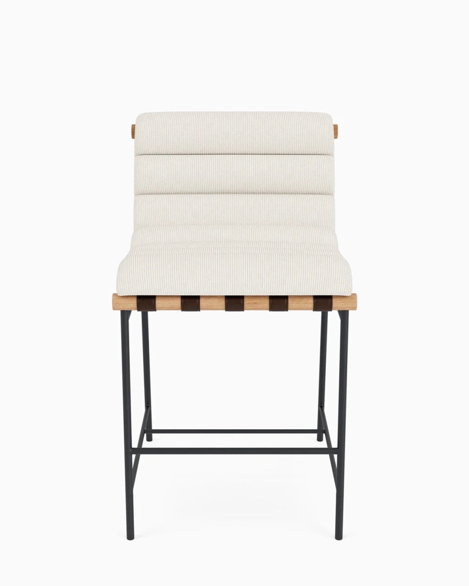 Cream Corduroy / White Oak / Counter (24" Height)