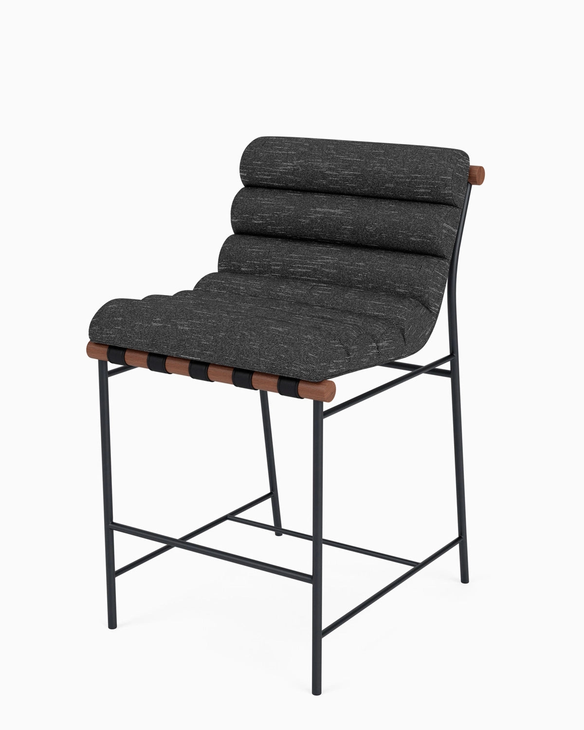 Onyx Linen / Walnut / Counter (24&quot; Height)