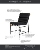 Black Leather / White Oak