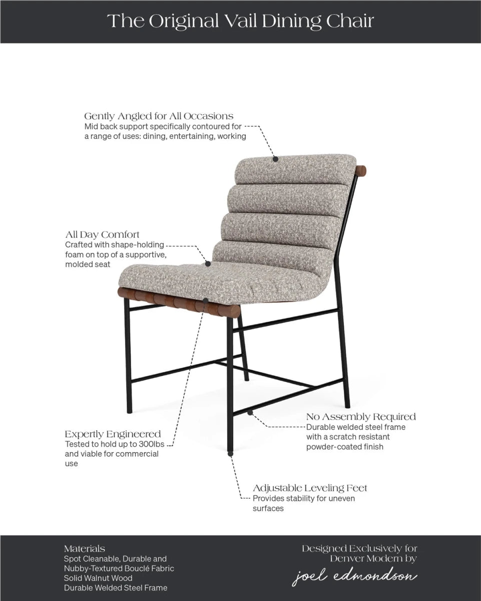 Stone Boucle / Walnut