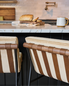 Caramel Velvet / Walnut / Counter (24" Height)